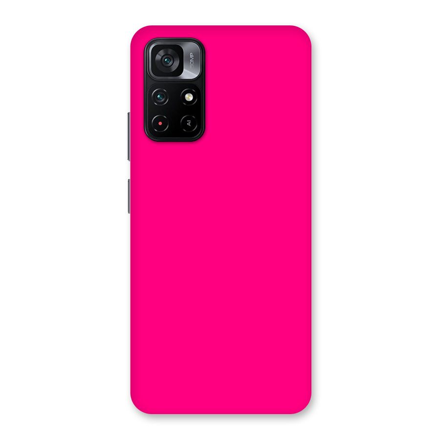 Hot Pink Back Case for Poco M4 Pro 5G