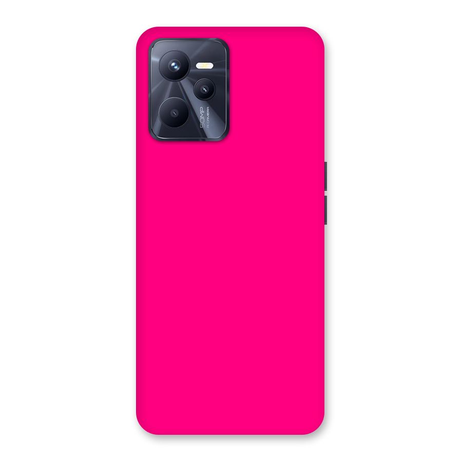 Hot Pink Back Case for Realme C35