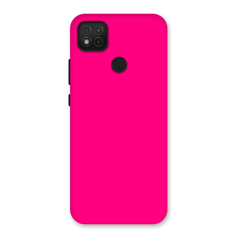 Hot Pink Back Case for Redmi 9 Activ