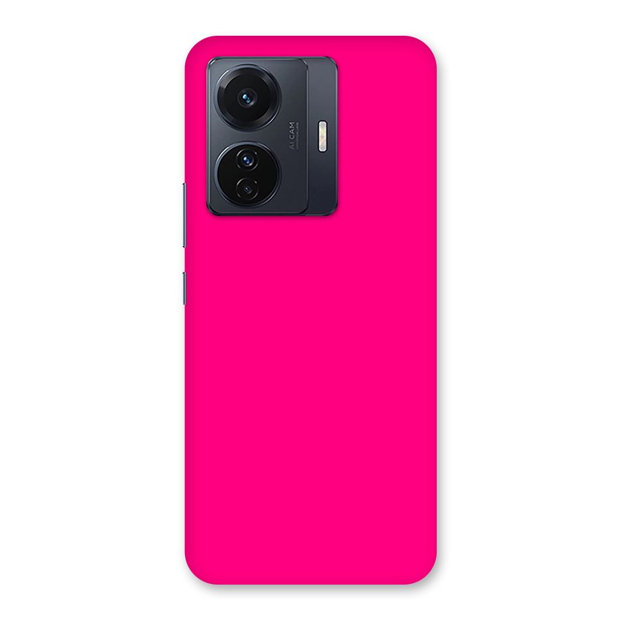 Hot Pink Back Case for Vivo T1 Pro