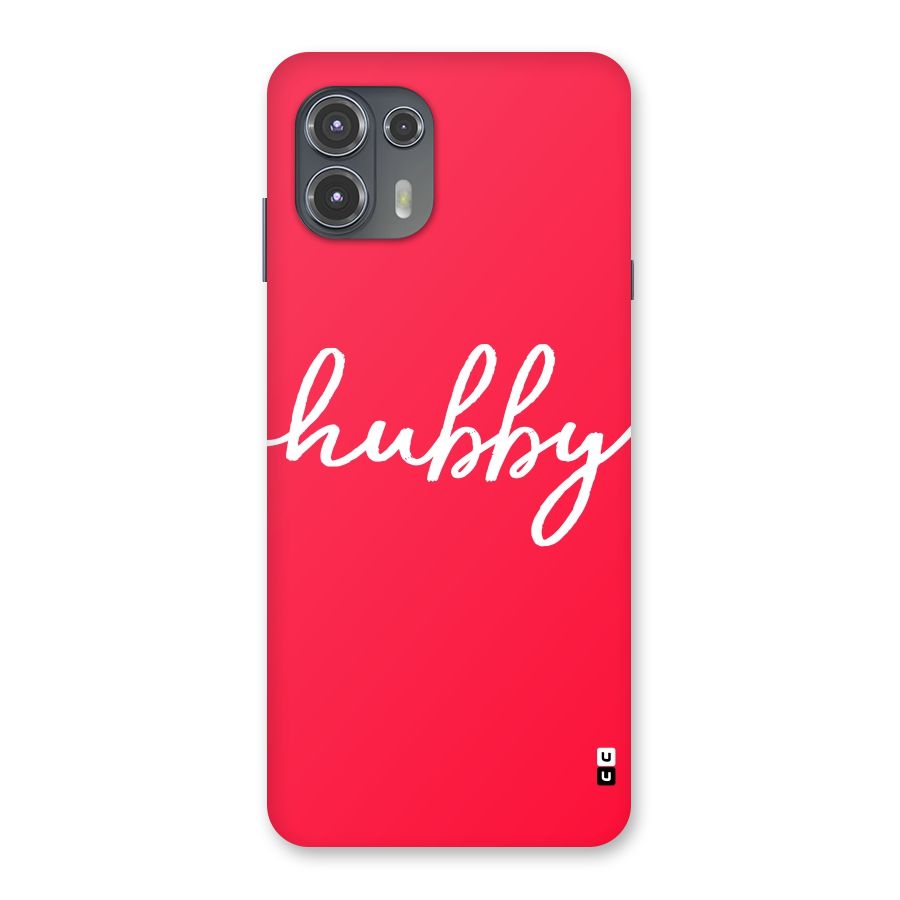Hubby Back Case for Motorola Edge 20 Fusion