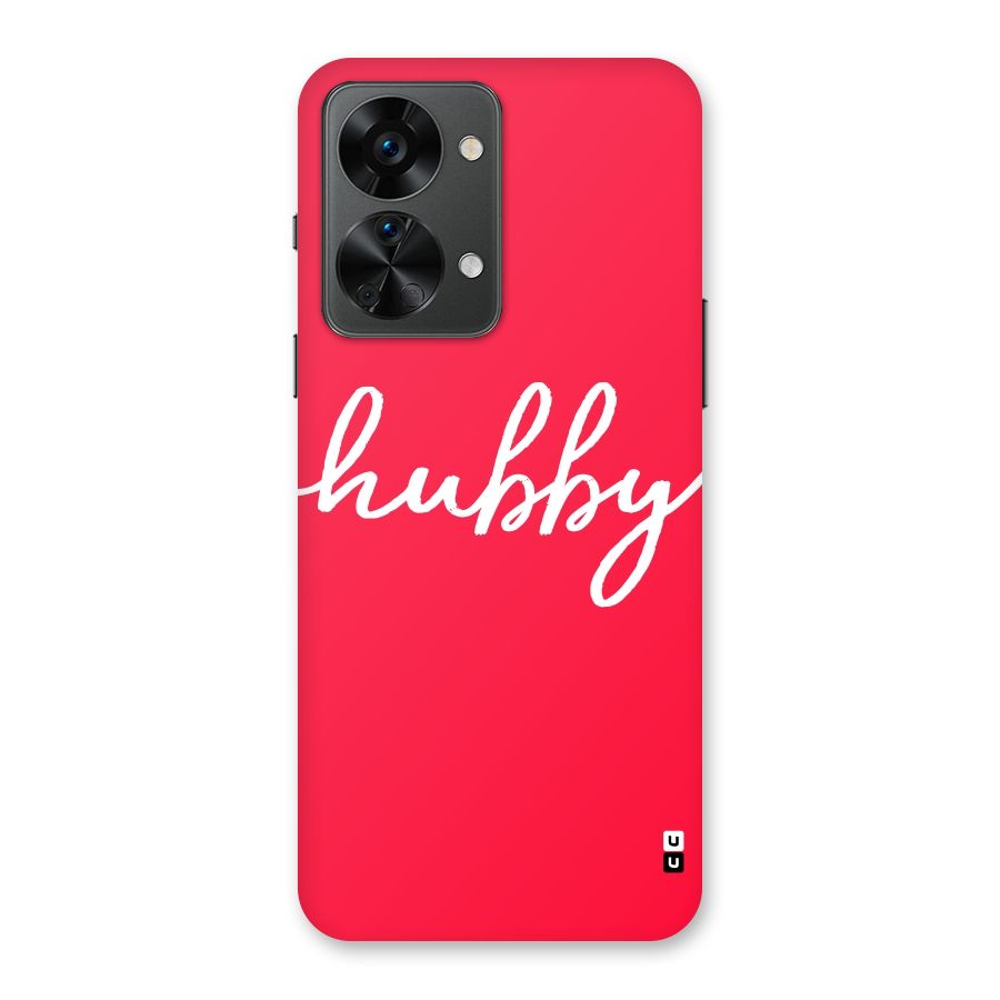Hubby Back Case for OnePlus Nord 2T