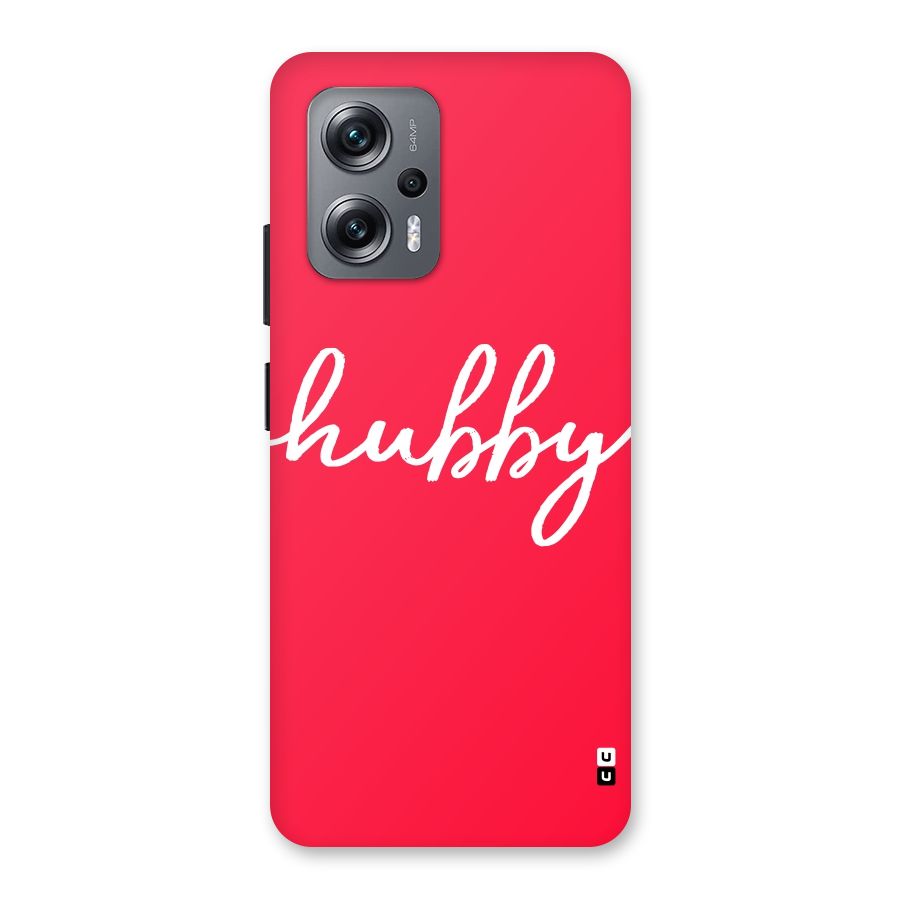 Hubby Back Case for Redmi K50i
