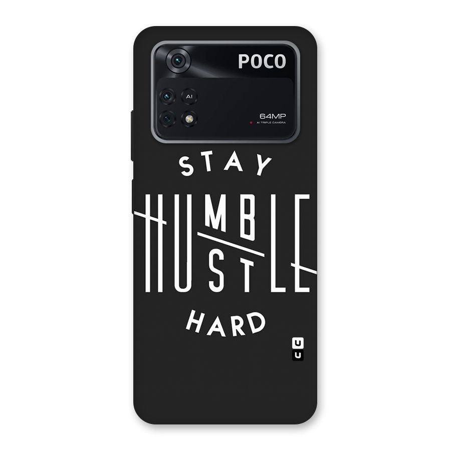 Hustle Hard Back Case for Poco M4 Pro 4G