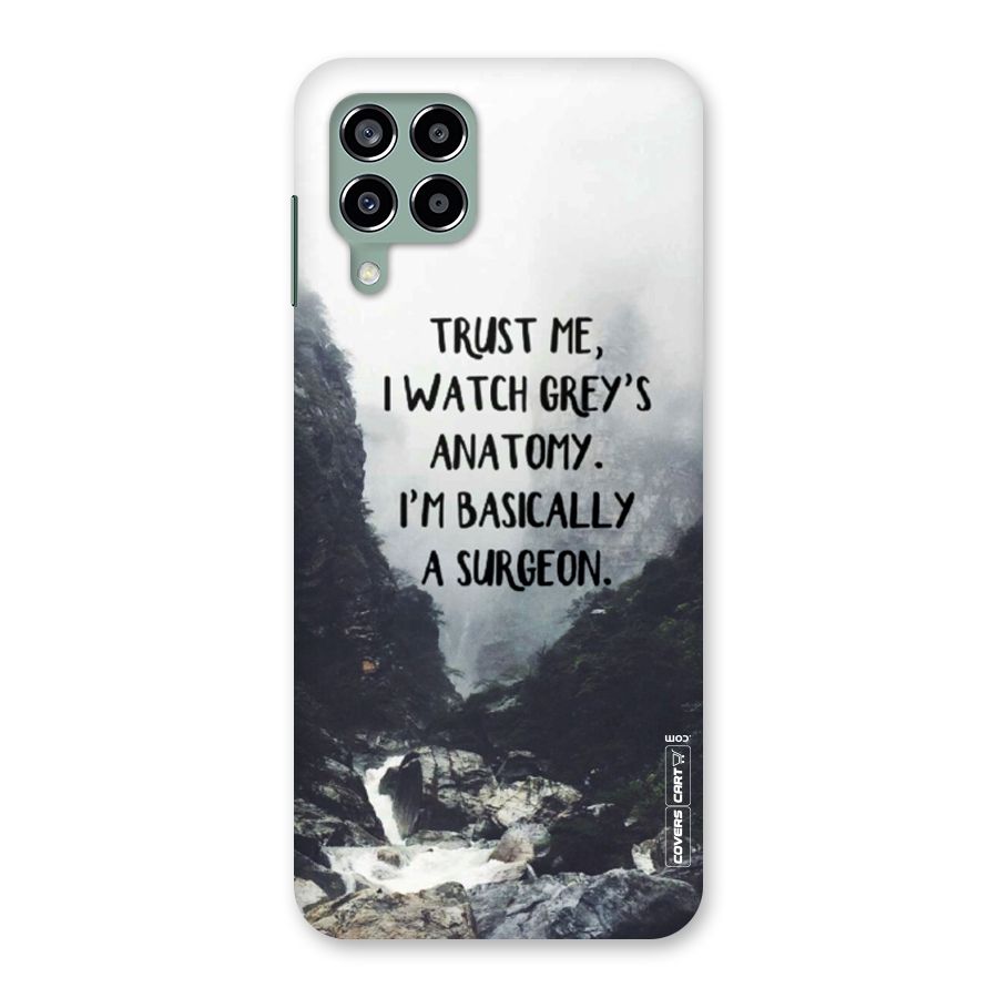 I Am A Surgeon Back Case for Galaxy M33