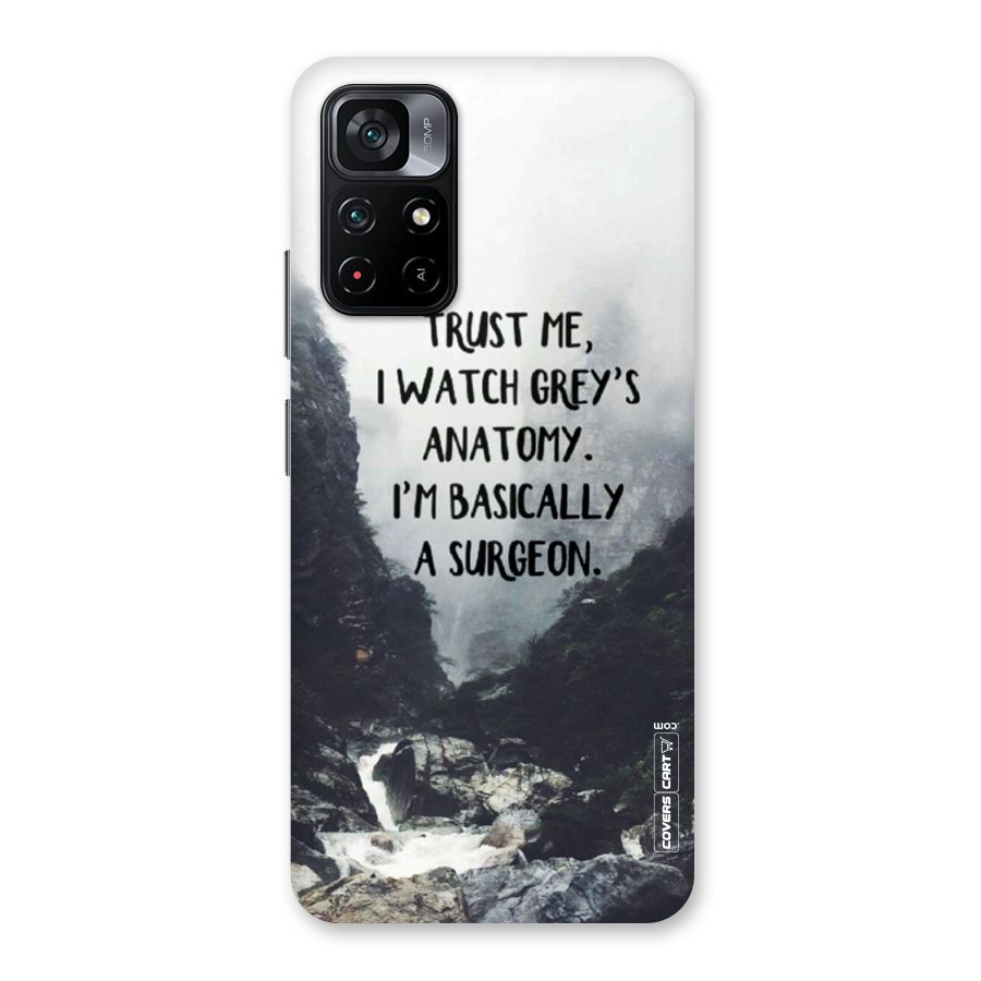 I Am A Surgeon Back Case for Poco M4 Pro 5G