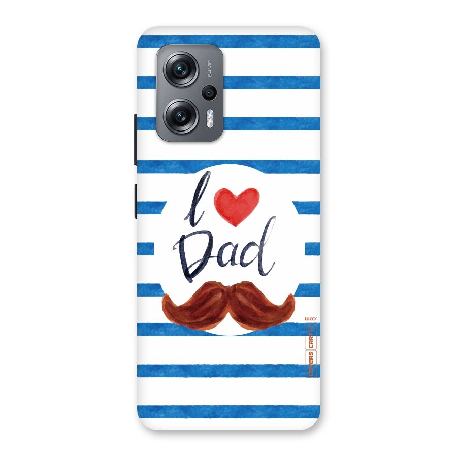I Love Dad Back Case for Redmi K50i