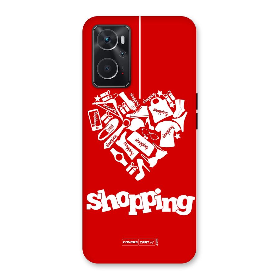 I Love Shopping Back Case for Oppo K10 4G