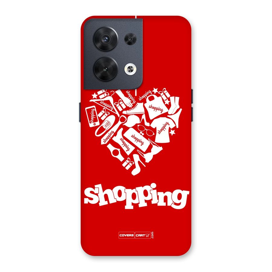 I Love Shopping Back Case for Oppo Reno8 5G