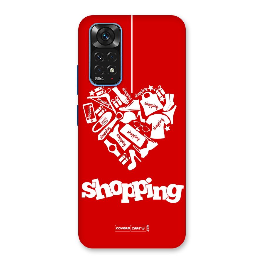 I Love Shopping Back Case for Redmi Note 11S