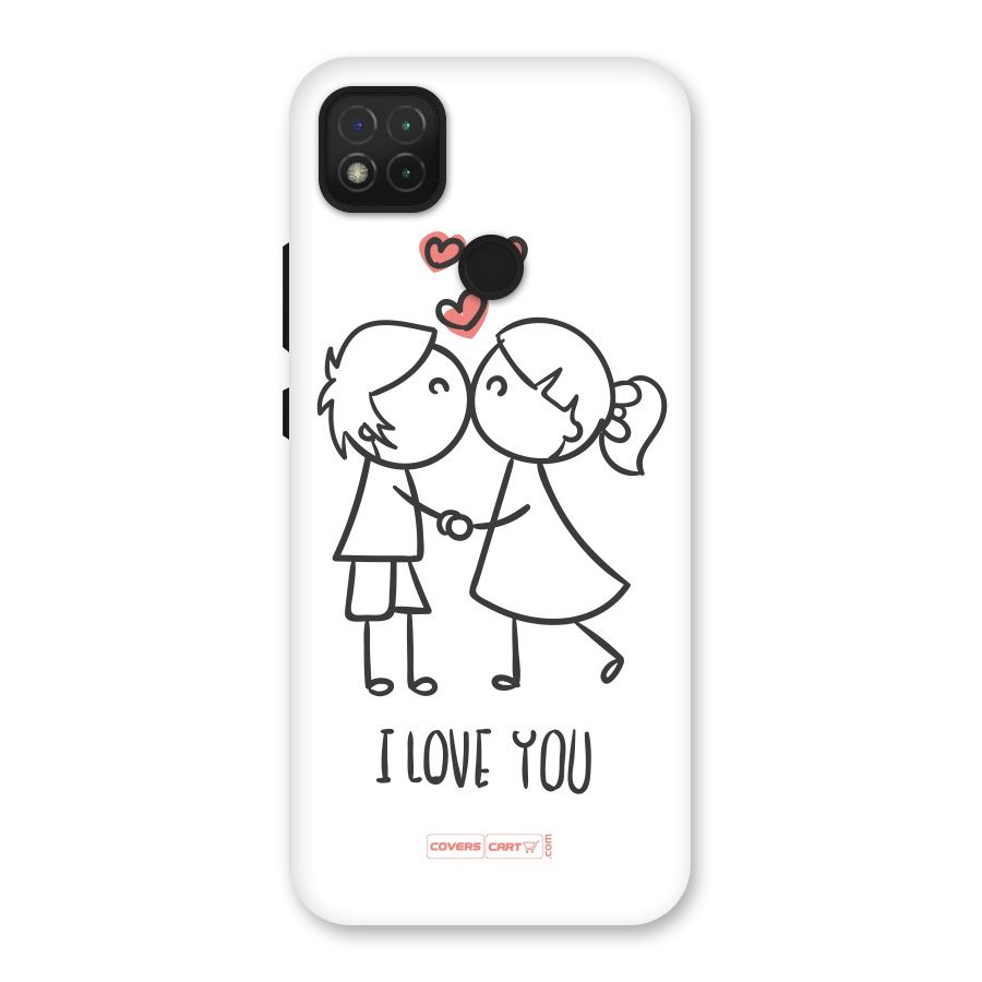 I Love You Back Case for Redmi 9 Activ