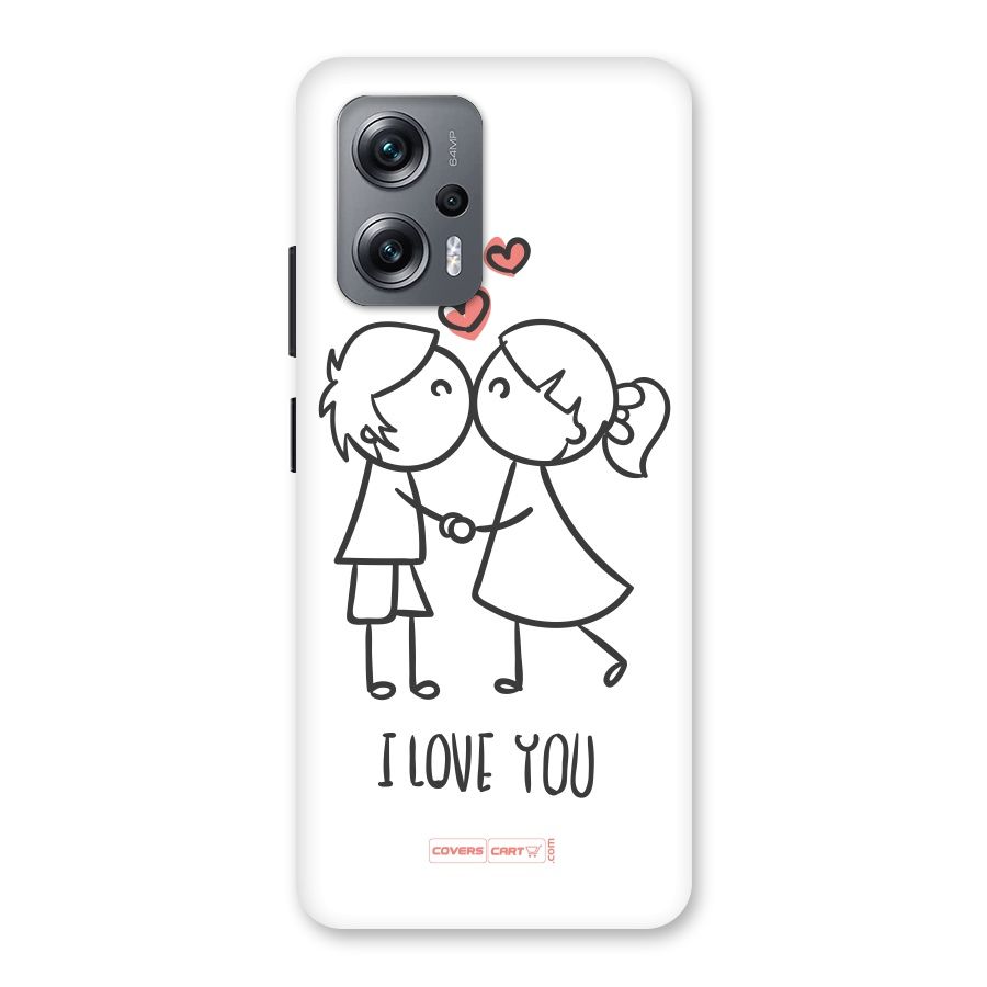 I Love You Back Case for Redmi K50i