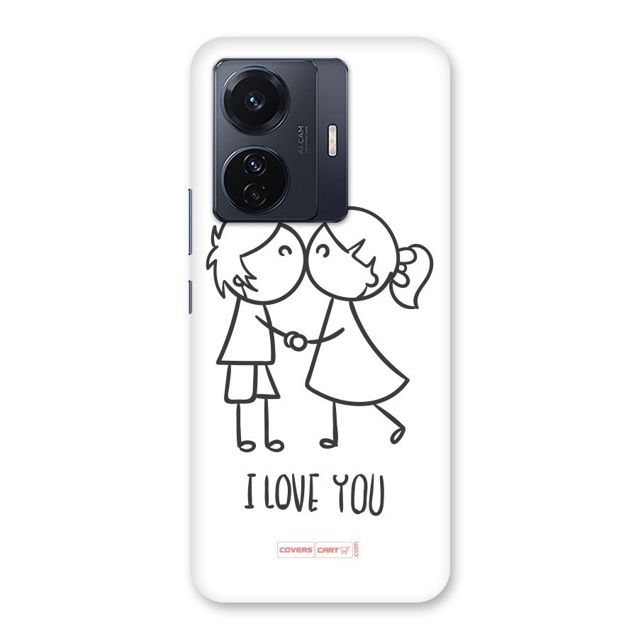 I Love You Back Case for Vivo T1 Pro