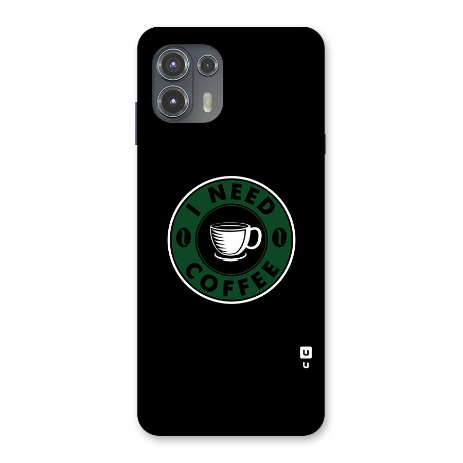 I Need Coffee Classic Back Case for Motorola Edge 20 Fusion