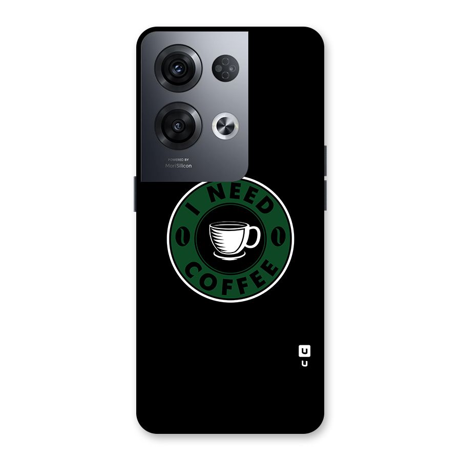 I Need Coffee Classic Back Case for Oppo Reno8 Pro 5G