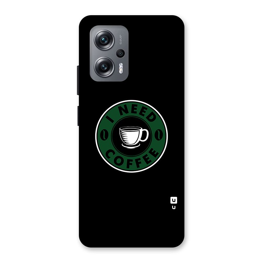I Need Coffee Classic Back Case for Redmi K50i