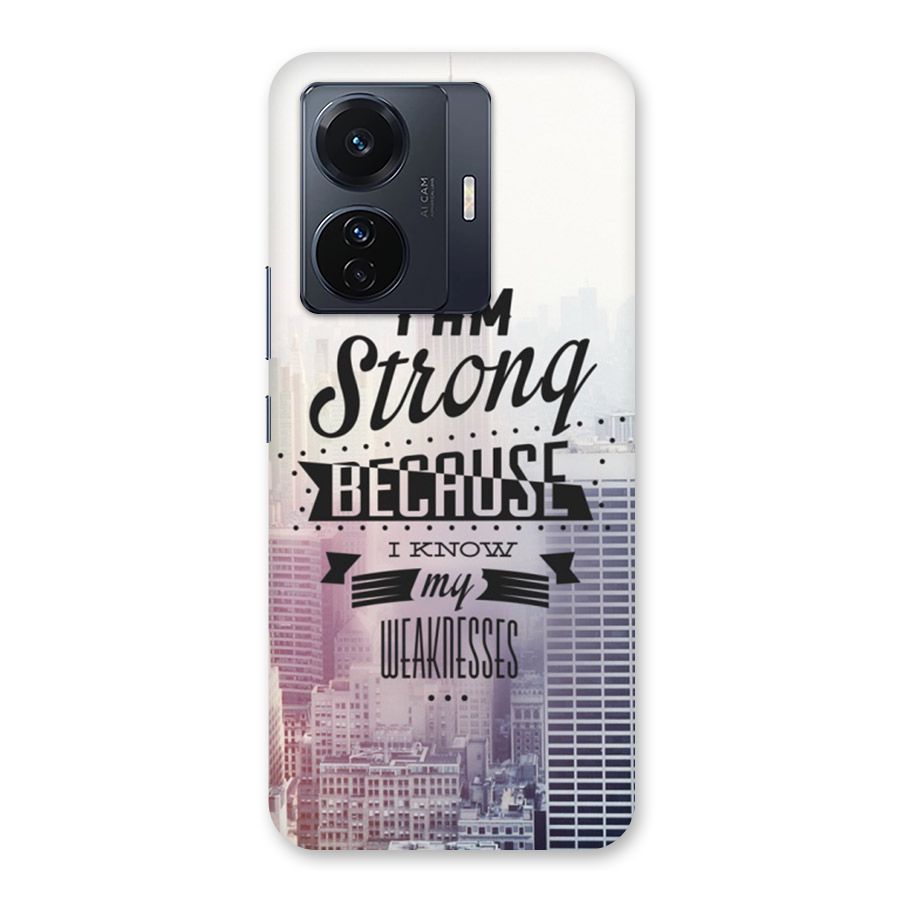 I am Strong Back Case for Vivo T1 Pro