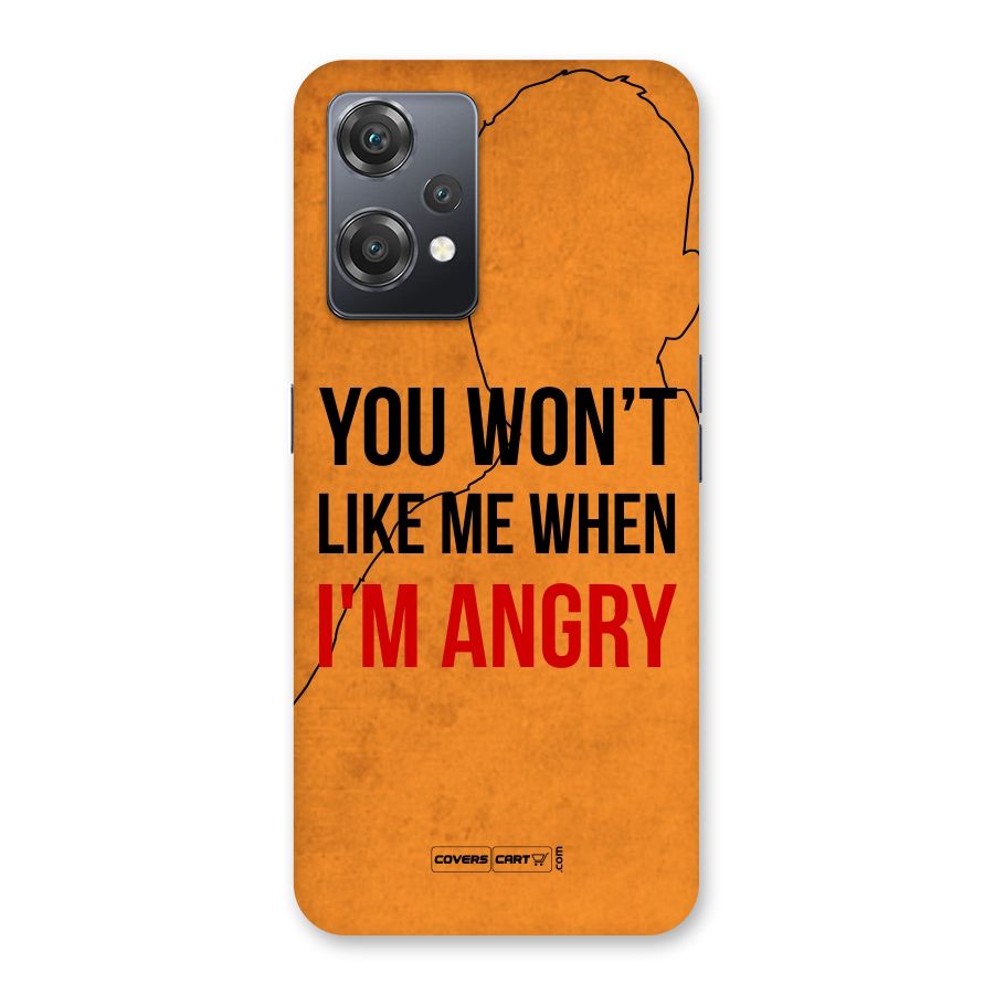 I m Angry Back Case for OnePlus Nord CE 2 Lite 5G