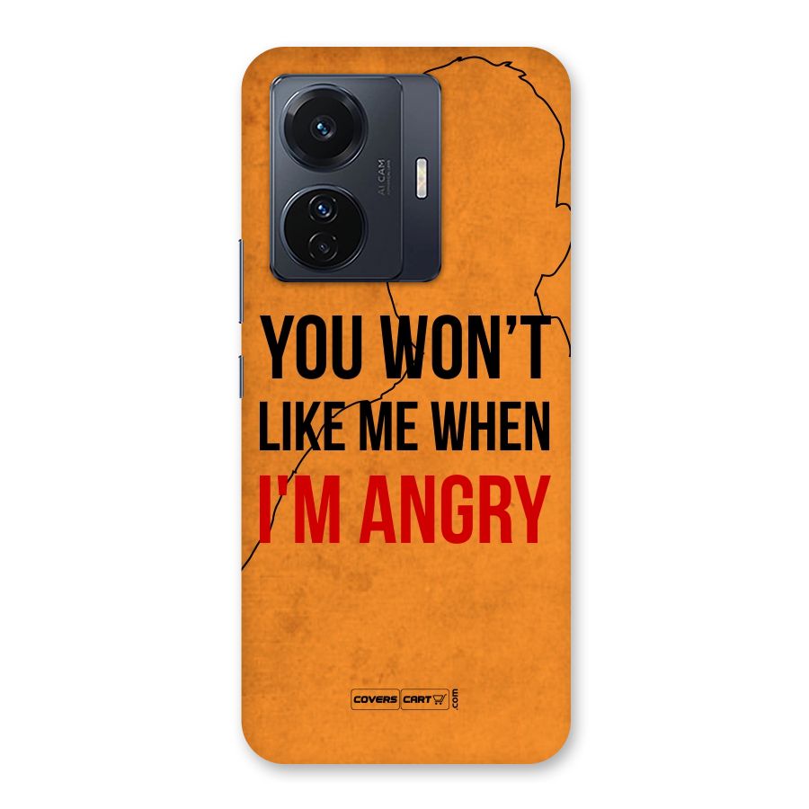 I m Angry Back Case for Vivo T1 Pro