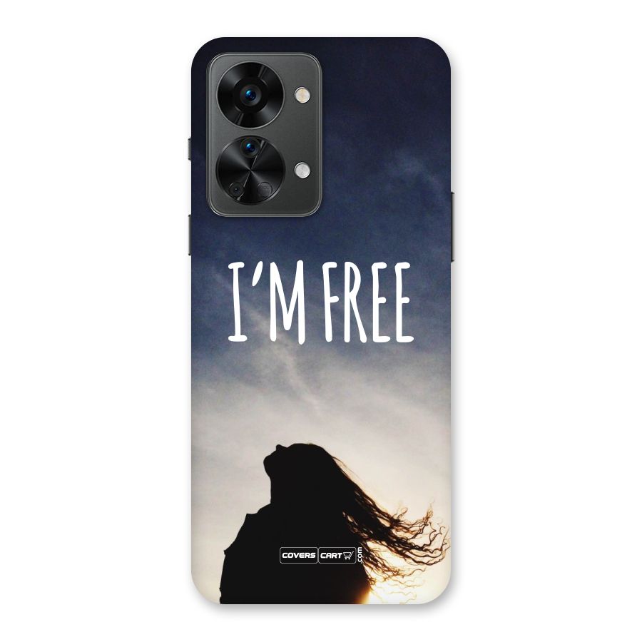 I m Free Back Case for OnePlus Nord 2T