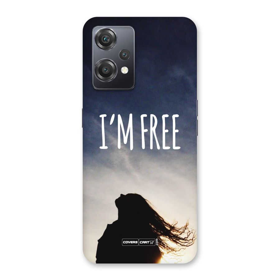 I m Free Back Case for OnePlus Nord CE 2 Lite 5G