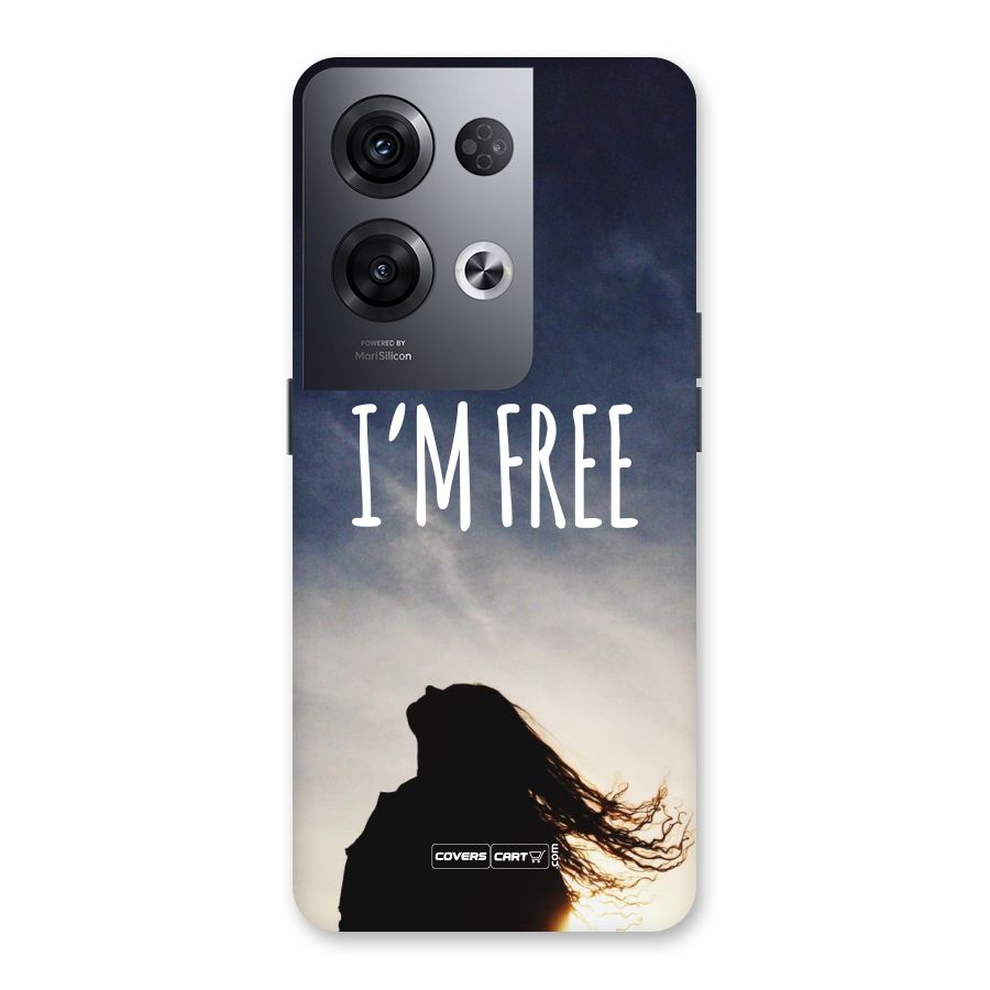 I m Free Back Case for Oppo Reno8 Pro 5G