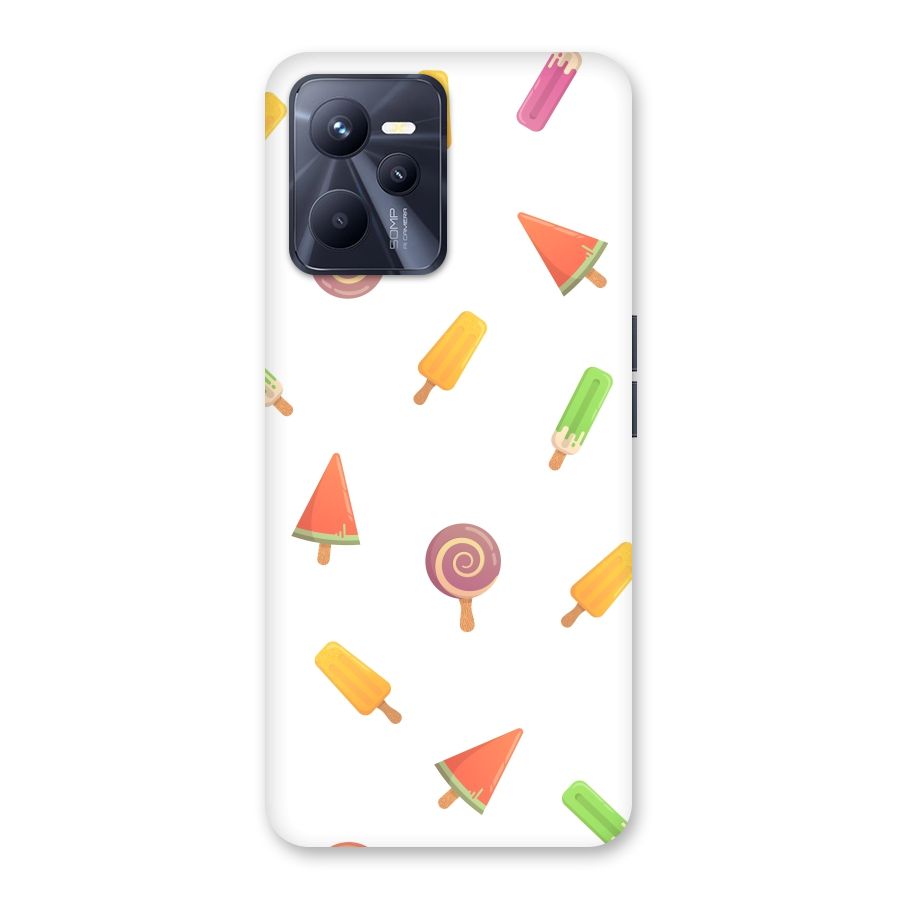 Ice Cream Colors Back Case for Realme C35