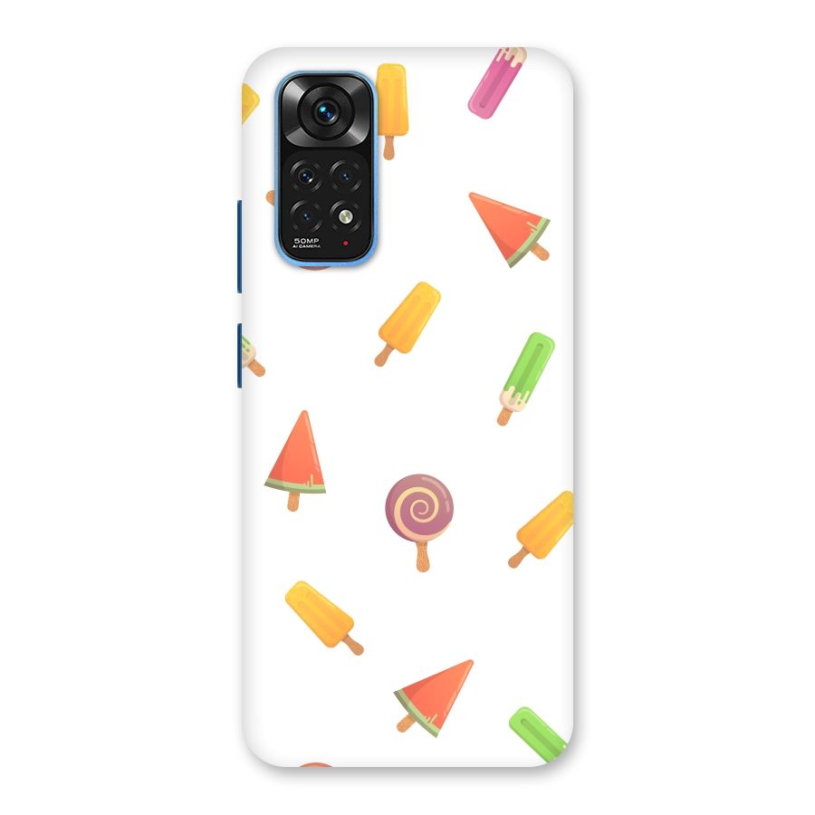 Ice Cream Colors Back Case for Redmi Note 11S
