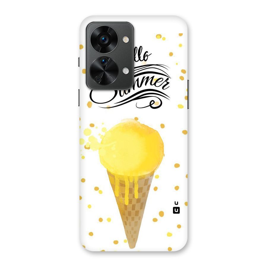 Ice Cream Summer Back Case for OnePlus Nord 2T