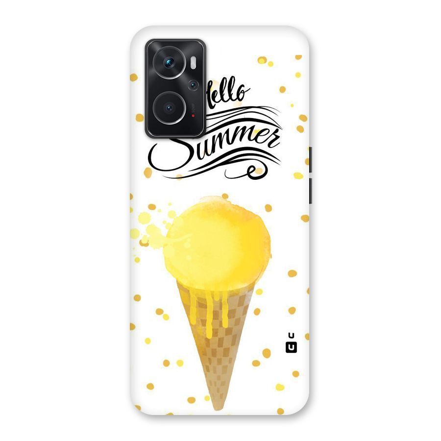 Ice Cream Summer Back Case for Oppo K10 4G