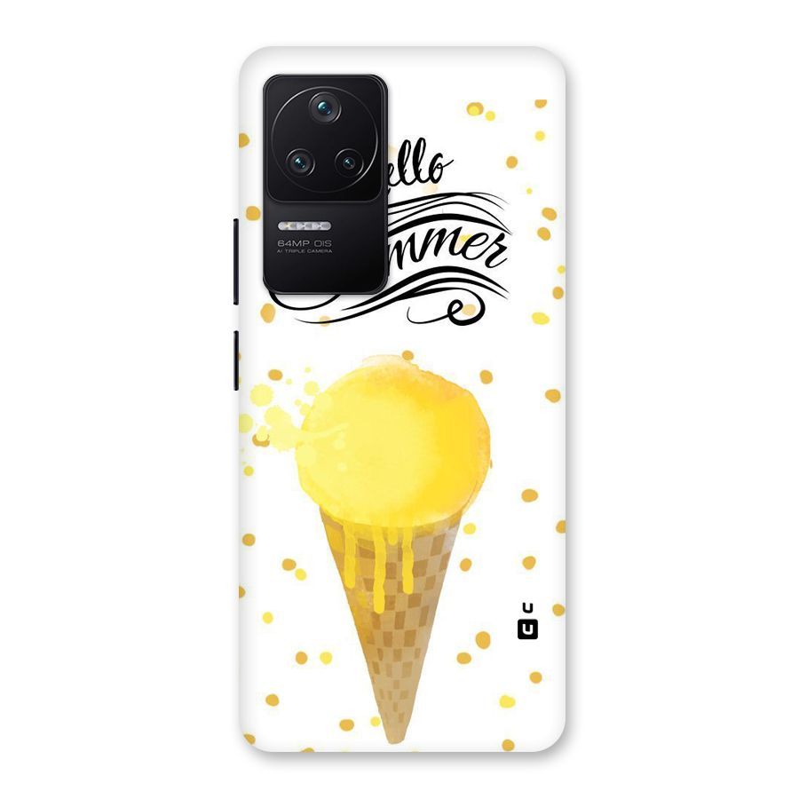 Ice Cream Summer Back Case for Poco F4 5G