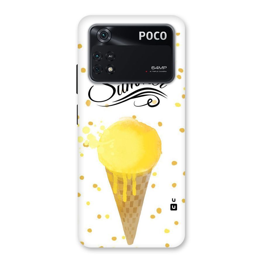 Ice Cream Summer Back Case for Poco M4 Pro 4G