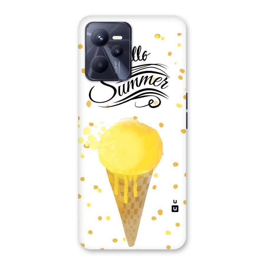 Ice Cream Summer Back Case for Realme C35