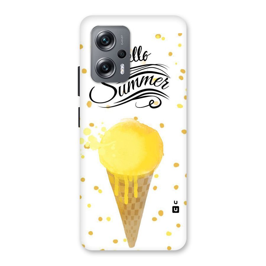 Ice Cream Summer Back Case for Redmi K50i