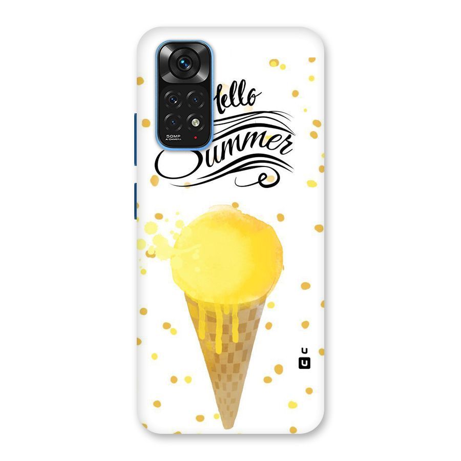 Ice Cream Summer Back Case for Redmi Note 11S