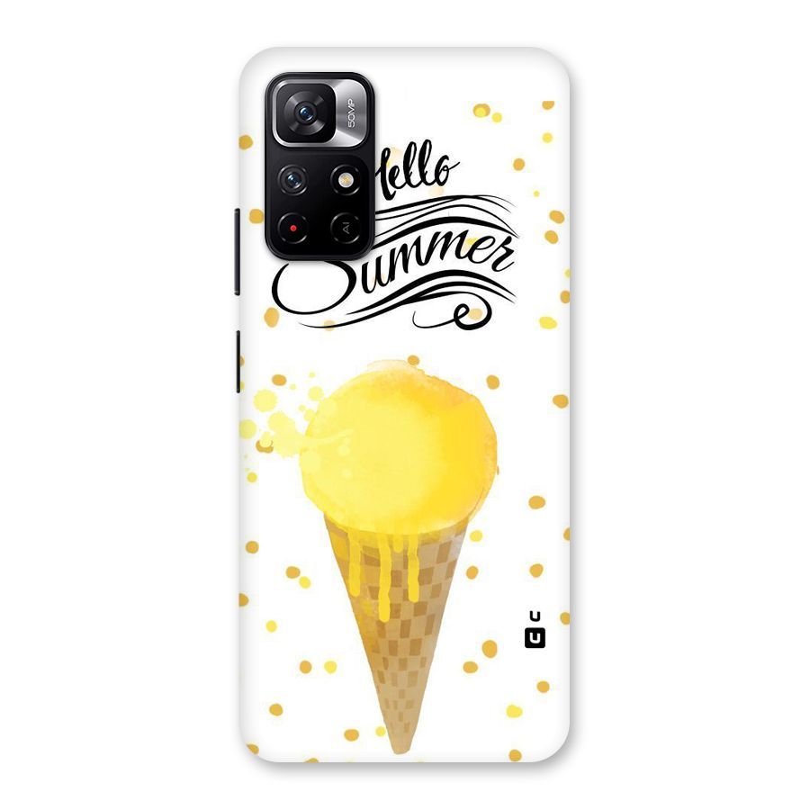 Ice Cream Summer Back Case for Redmi Note 11T 5G
