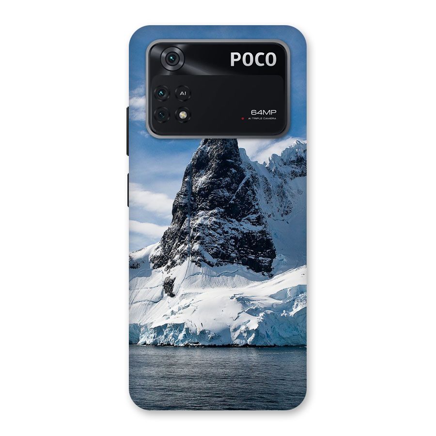 Ice Mountains Back Case for Poco M4 Pro 4G
