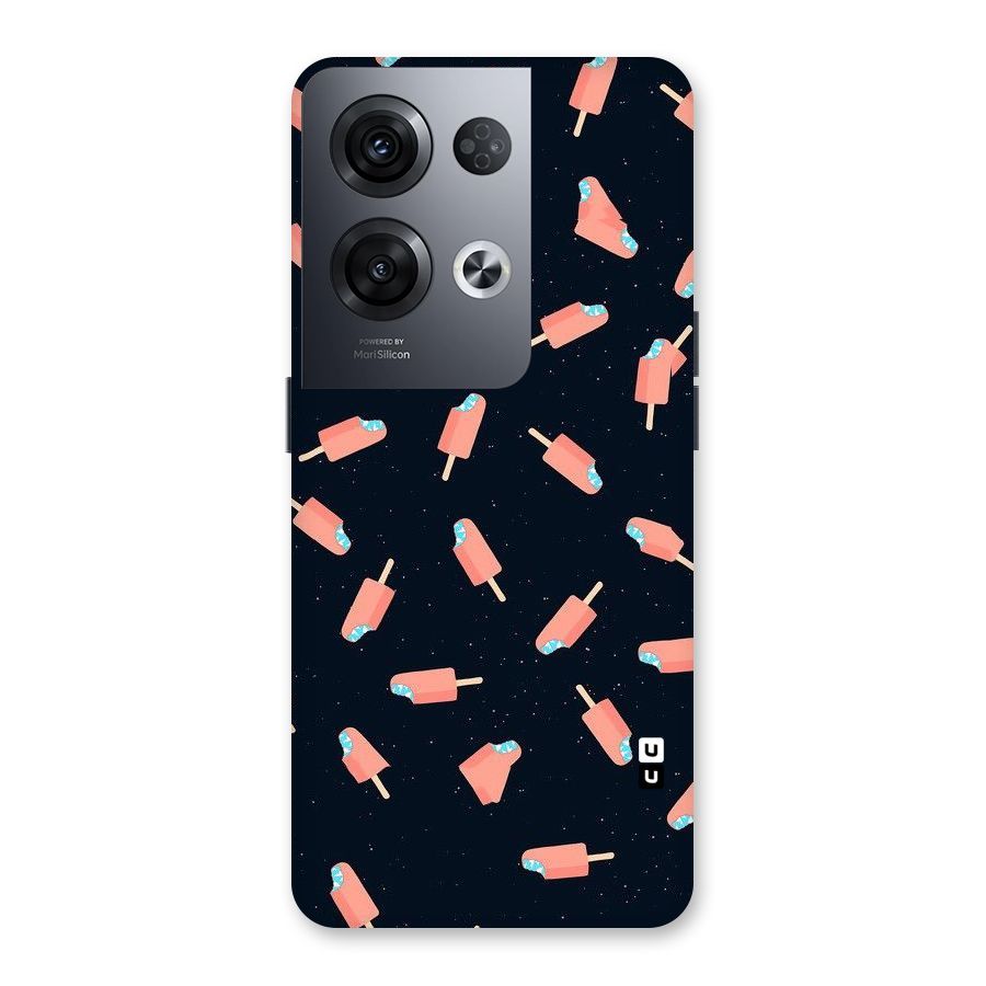 Icy Pattern Back Case for Oppo Reno8 Pro 5G