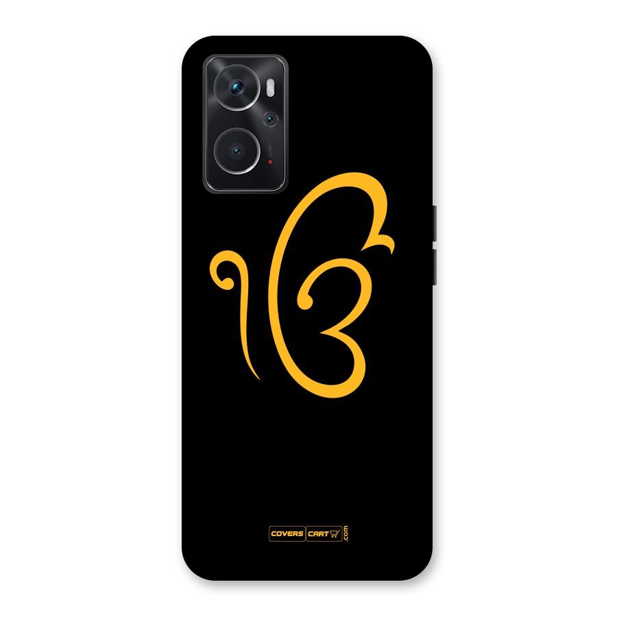Ik Onkar Back Case for Oppo K10 4G