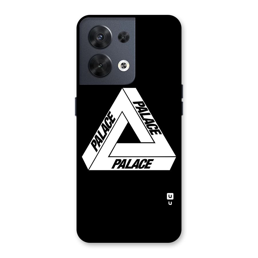 Impossible Triangle Palace Back Case for Oppo Reno8 5G
