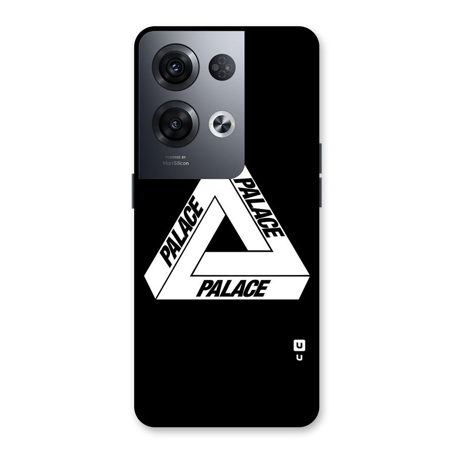 Impossible Triangle Palace Back Case for Oppo Reno8 Pro 5G