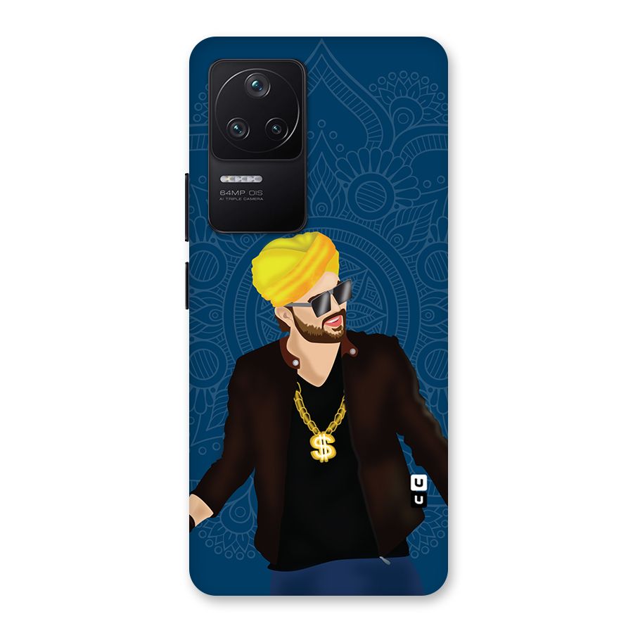 Indie Pop Illustration Back Case for Poco F4 5G