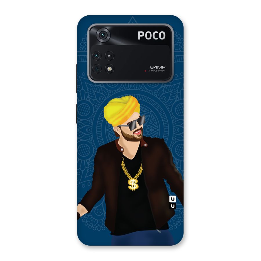 Indie Pop Illustration Back Case for Poco M4 Pro 4G