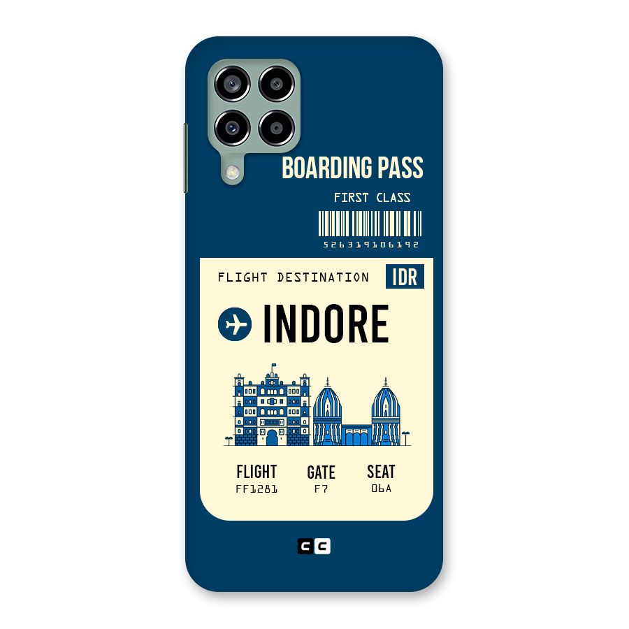 Indore Boarding Pass Back Case for Galaxy M33