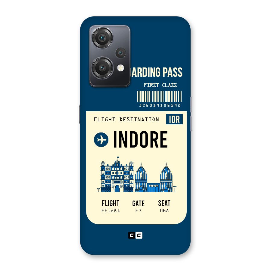 Indore Boarding Pass Back Case for OnePlus Nord CE 2 Lite 5G