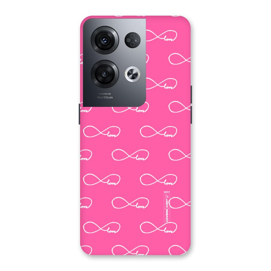 Infinity Love Back Case for Oppo Reno8 Pro 5G