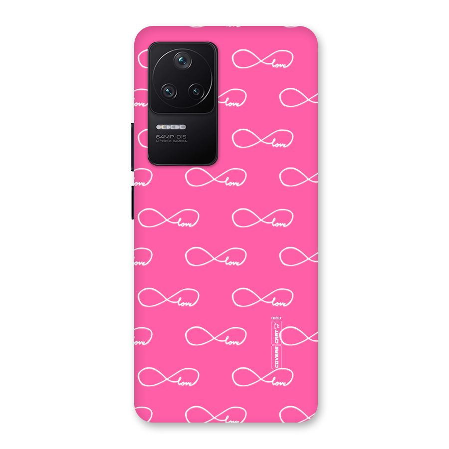 Infinity Love Back Case for Poco F4 5G