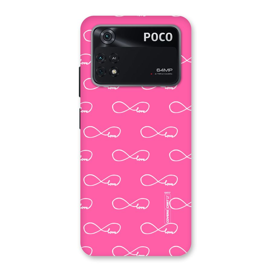 Infinity Love Back Case for Poco M4 Pro 4G