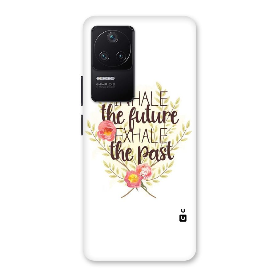 Inhale Future Back Case for Poco F4 5G