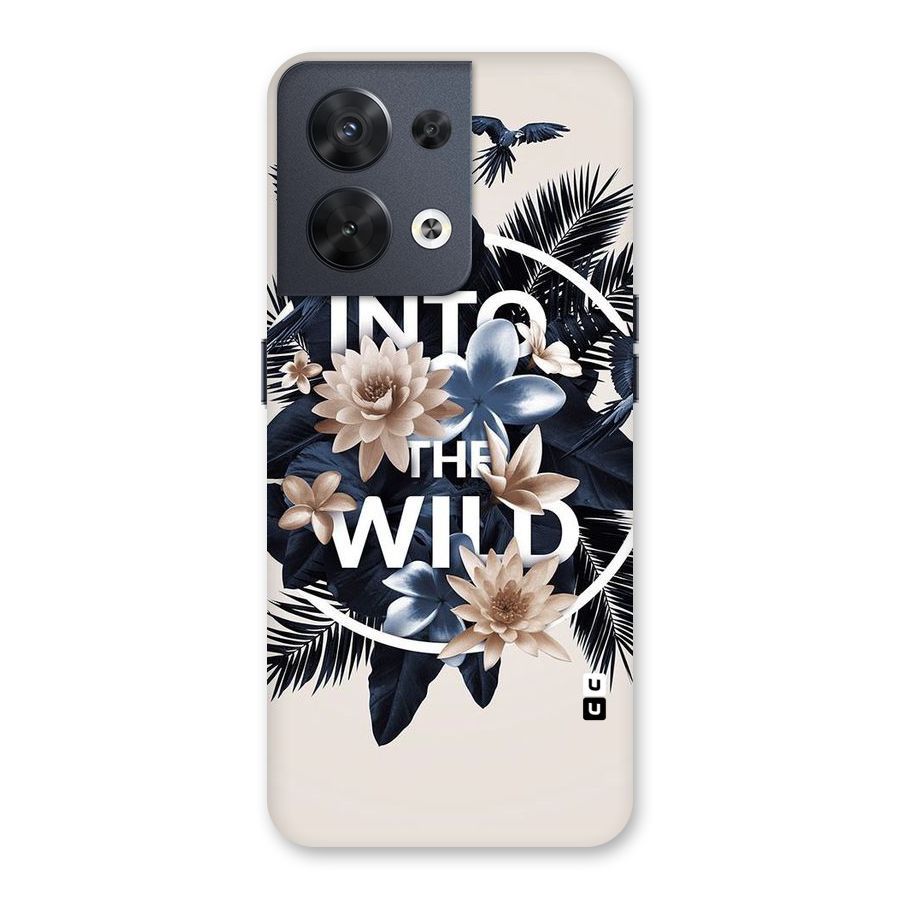 Into The Wild Blue Back Case for Oppo Reno8 5G